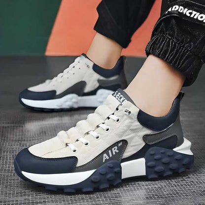 Men's Casual Shoes Thick Base Sneakers - Zynocruze