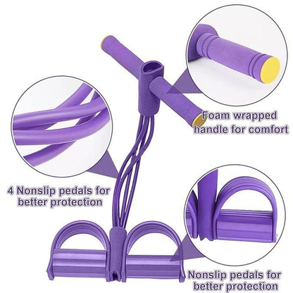 Yoga Pedal Puller Resistance Band Fitness Equipment - Zynocruze