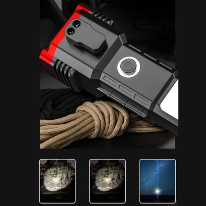 Multifunctional Work Portable LED Flashlight - Zynocruze