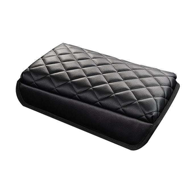 Leather Waterproof Armrest Seat Box Cover Pad Protector - Zynocruze