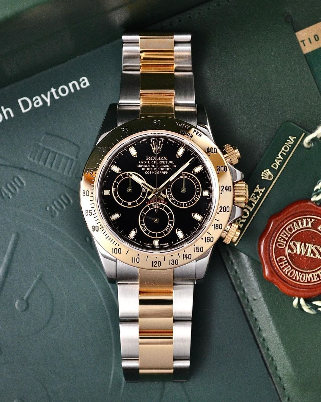 Rolex Cosmography Daytona 126503 - Iconic Dual-Tone Black Dial Watch for Men - Zynocruze