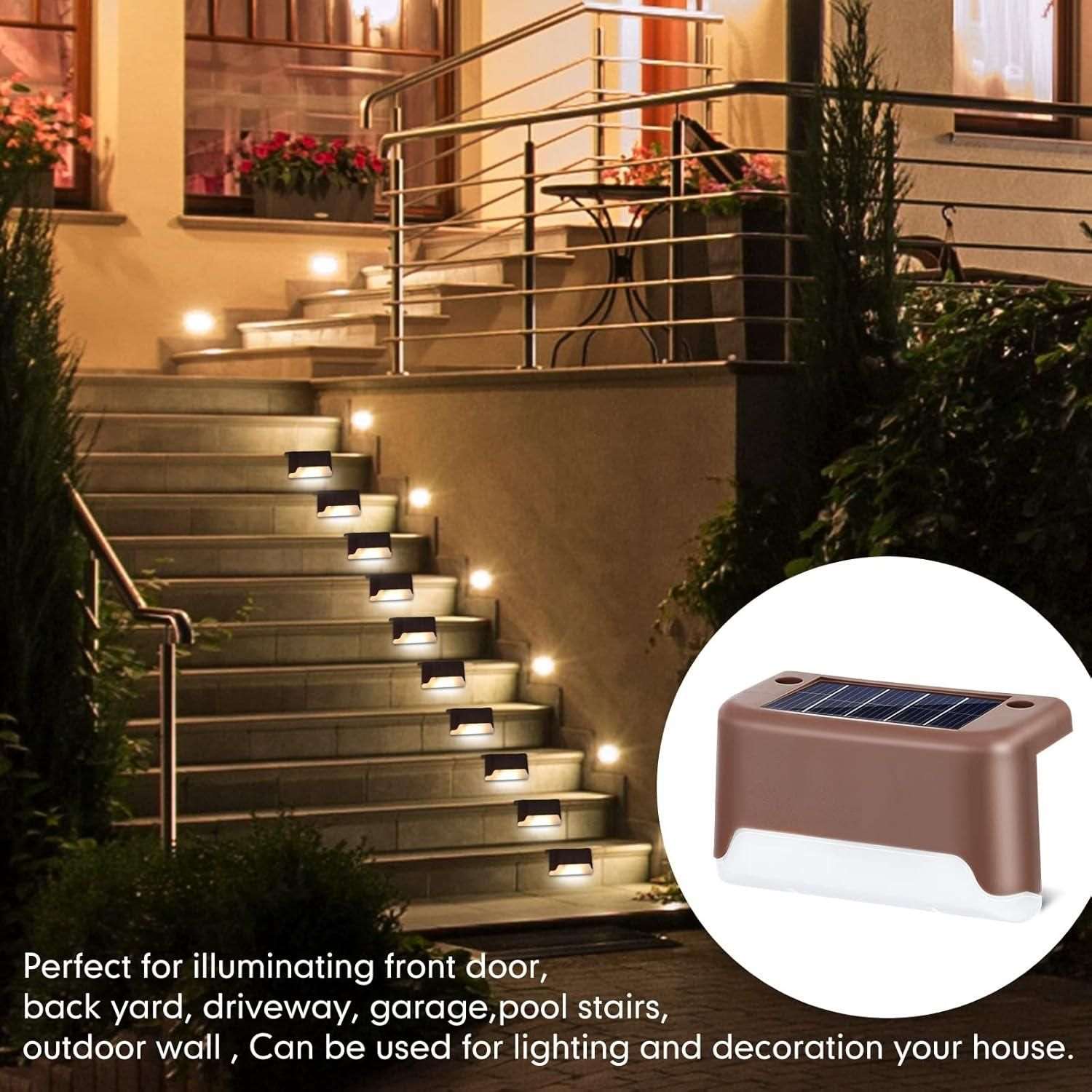 Solar Deck Lights Outdoor - Zynocruze