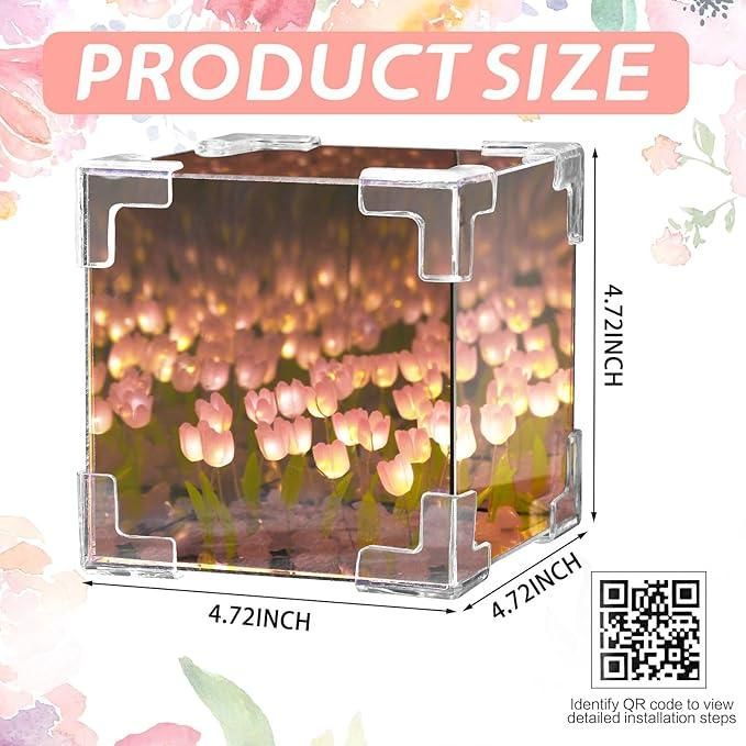 Decorative Tulip Mirror Lamp - Zynocruze