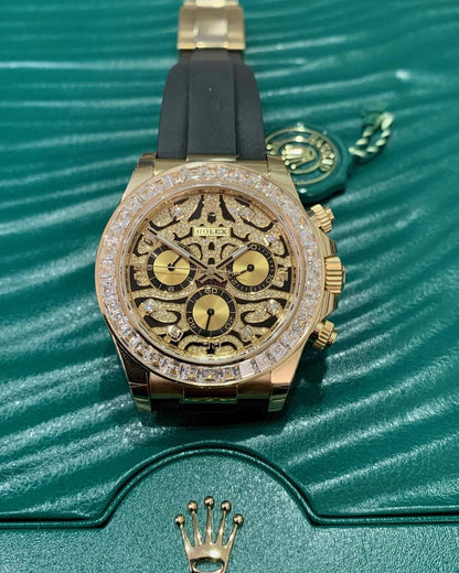 Rolex 'Eye of the Tiger' Cosmograph Daytona | Luxury Watch with Dazzling Design