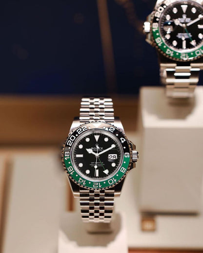 2024 Rolex GMT-Master II Black-Green Bezel | 5-Link Stainless Steel Bracelet