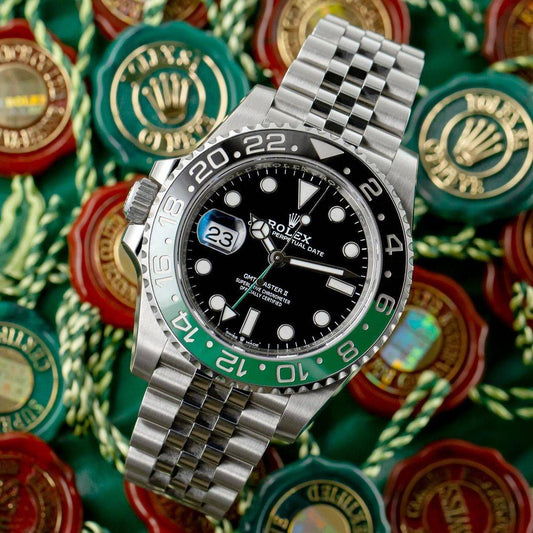 2024 Rolex GMT-Master II Black-Green Bezel | 5-Link Stainless Steel Bracelet