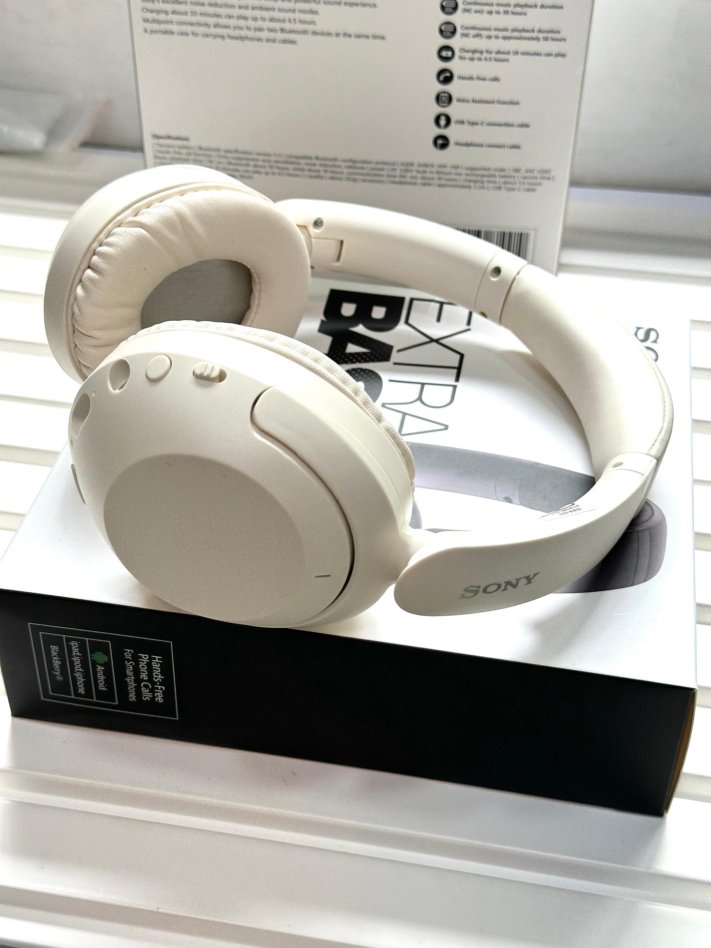 Sony WH-XB910N WIRELESS HEADPHONES