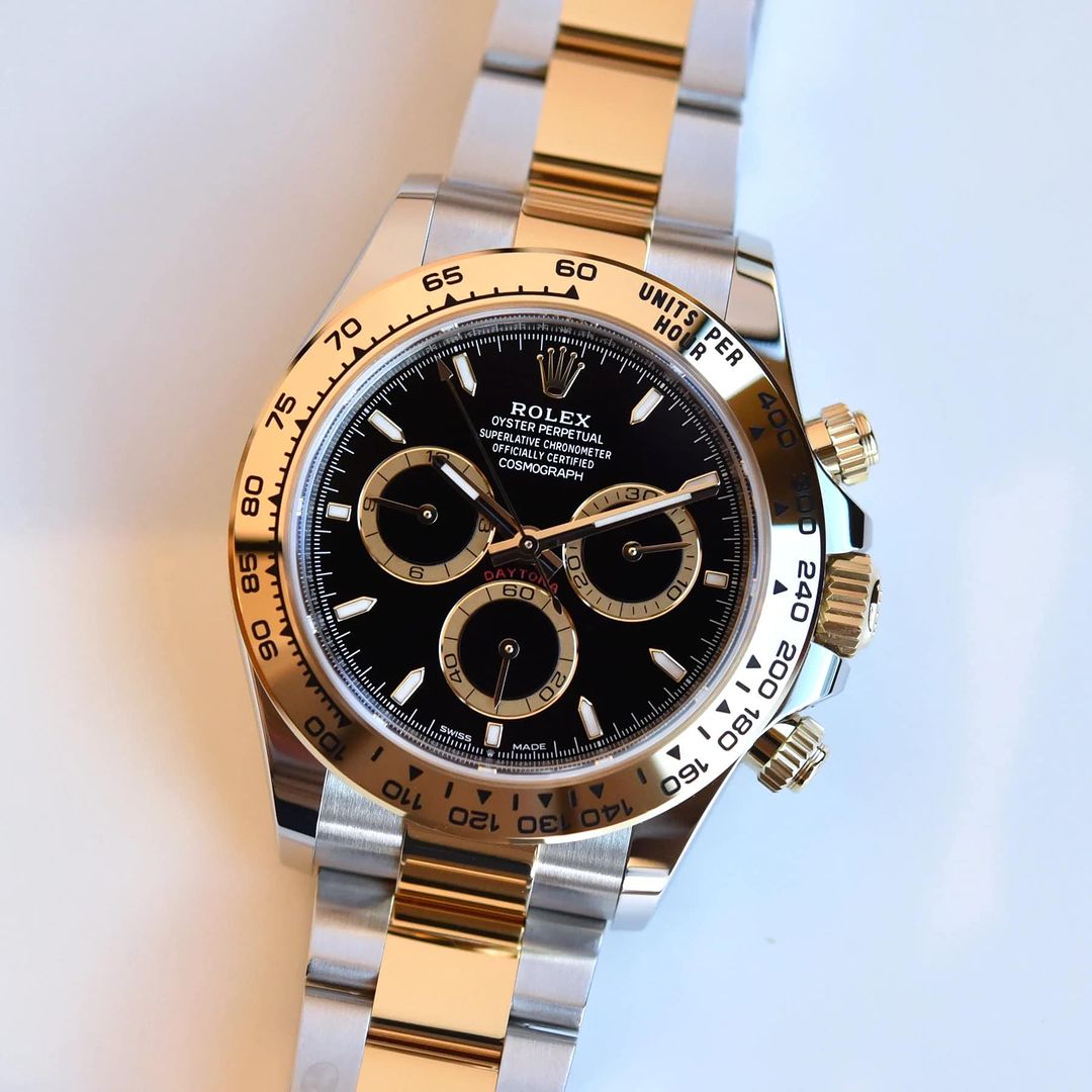 Rolex Cosmography Daytona 126503 - Iconic Dual-Tone Black Dial Watch for Men - Zynocruze